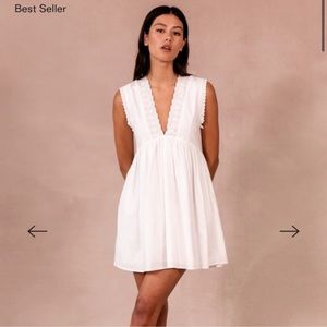 Posse Ruby Mini Dress White